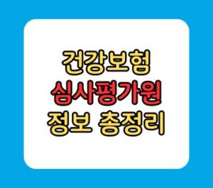 건강보험 심사평가원 비급여 진료비 조회방법