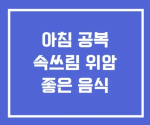 아침 공복 속쓰림 위암 좋은 음식 아침 공복 속쓰림 위암 좋은 음식