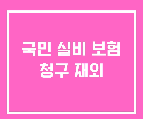 국민 실비 보험 청구 재외 국민 실비 보험 청구 재외
