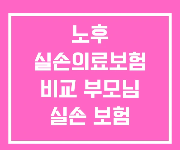 노후 실손의료보험 비교 부모님 실손 보험 삼성화재 실손보험 노후 실손의료보험 비교 부모님 실손 보험 삼성화재 실손보험