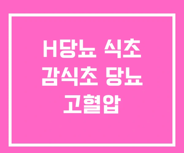 H당뇨 식초 감식초 당뇨 고혈압 H당뇨 식초 감식초 당뇨 고혈압