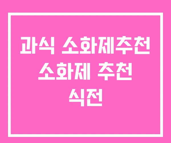 과식 소화제추천 소화제 추천 식전 과식 소화제추천 소화제 추천 식전