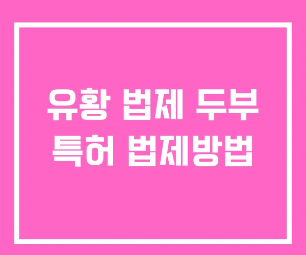 유황 법제 두부 특허 법제방법 유황 법제 두부 특허 법제방법
