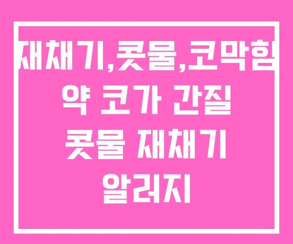 재채기,콧물,코막힘 약 코가 간질 콧물 재채기 알러지 재채기,콧물,코막힘 약 코가 간질 콧물 재채기 알러지