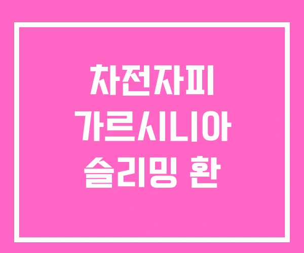 차전자피 가르시니아 슬리밍 환 차전자피 가르시니아 슬리밍 환